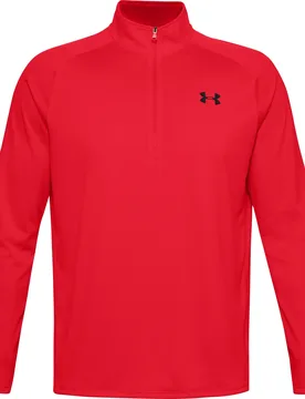 Langarmshirt mit halbem Zipper Tech - Rouge - male - Size: XS - Under armour - FashionsVida