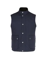 Gant Gilet trapuntato blu S