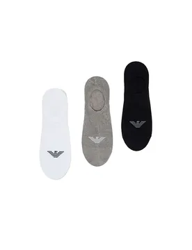 Calzini Invisibili Em00058_af23600 3 Paia Black / Grey / White EU 39-42