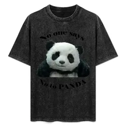 Panda Cheese II T-Shirt All Match Print Short Sleeve Top