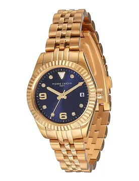 Orologio Da Donna Cf.1012.mg.3 28mm 3atm Quartz Analogical Golden / Blue / Mineral One Size