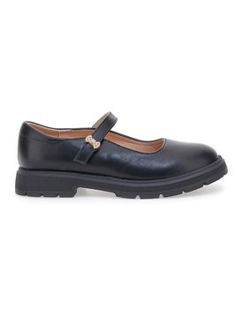 Ballerine nere con charms fiocco 39P246W 33