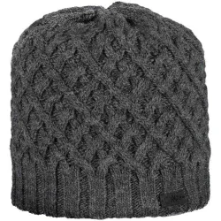 Woman knitted hat gorros montaña Negro (UNICA)