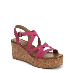 Women's Aurora Strappy Sandals in Fuchsia Size: 8 - Fuchsia - Size: 8