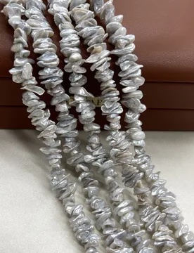 Natural Freshwater Baroque Pearl Beads Broken Silver Pearl Loose Spacer Beaded for Making DIY Jewerly Necklace Bracelet 11-13mm - Aliexpress - FashionsVida