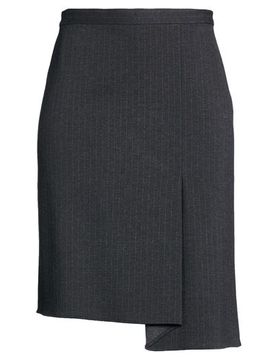 Falda midi Mujer Carbón 42 Mujer