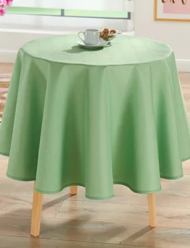 Schäfer Tischdecke mit Fleckschutz grün Ø140cm - Schafer - FashionsVida