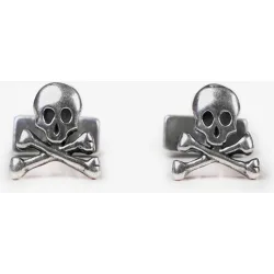 Gemelos calavera de hombre