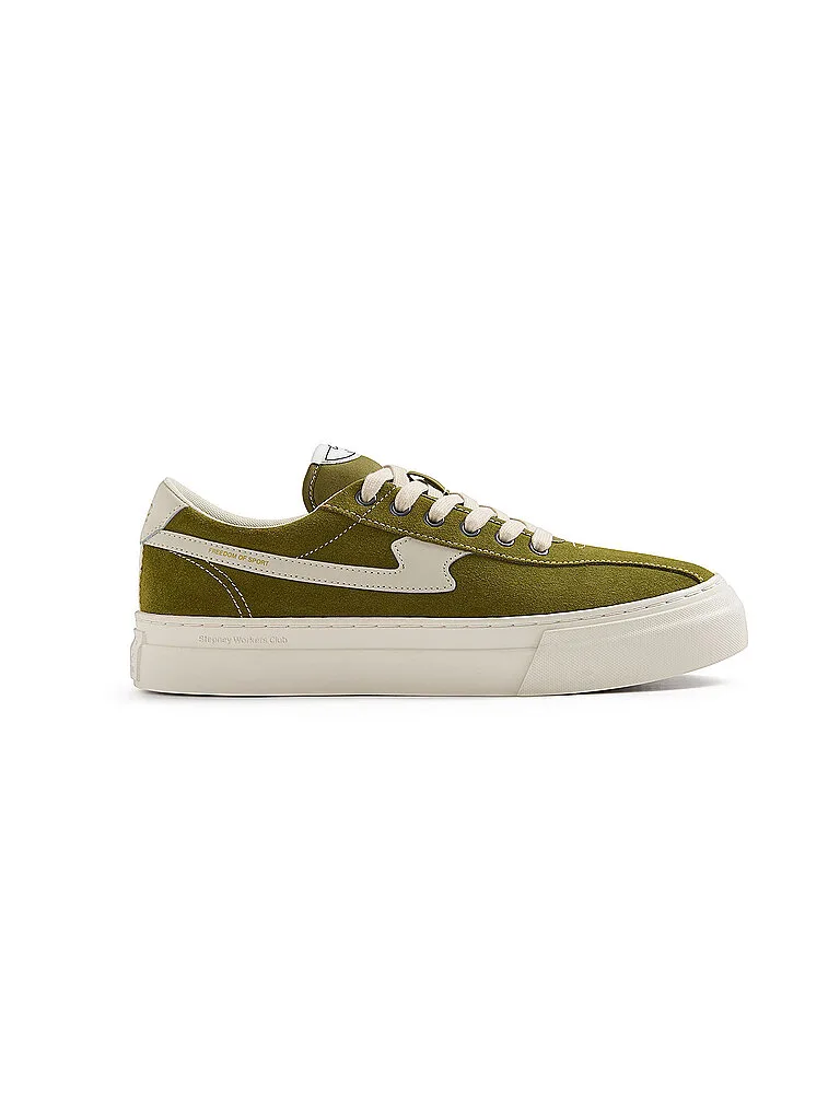 Sneaker DELLOW S-STRIKE SUEDE olive 45 herren - S.W.C. STEPNEY WORKERS CLUB - FashionsVida