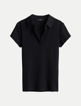 Slim-Fit Poloshirt Kleoh Schwarz 36