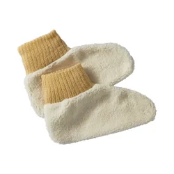 TRI Schlafsocken weiss beige