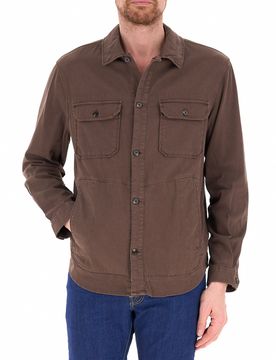Giacca overshirt MARRONE XXL
