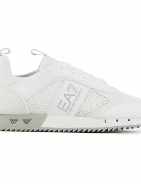 Ea7 Emporio Armani Baskets English White / Silver EU 36 Homme - Giorgio Armani - FashionsVida
