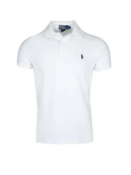 Polo Custom-Fit blanco XXL