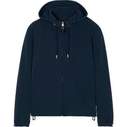 Cazadora bomber de hombre técnica con capucha retráctil