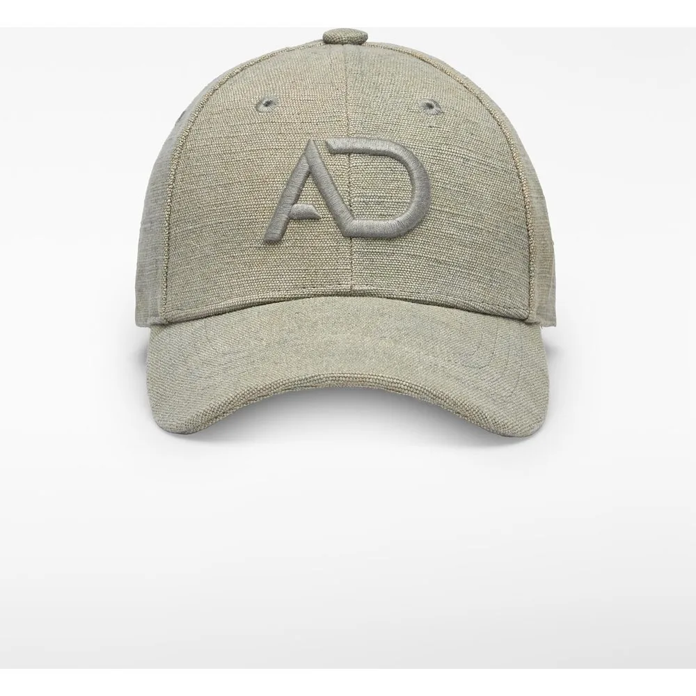 Gorra de mujer de lino y algodón con logo bordado - Adolfo Dominguez - FashionsVida