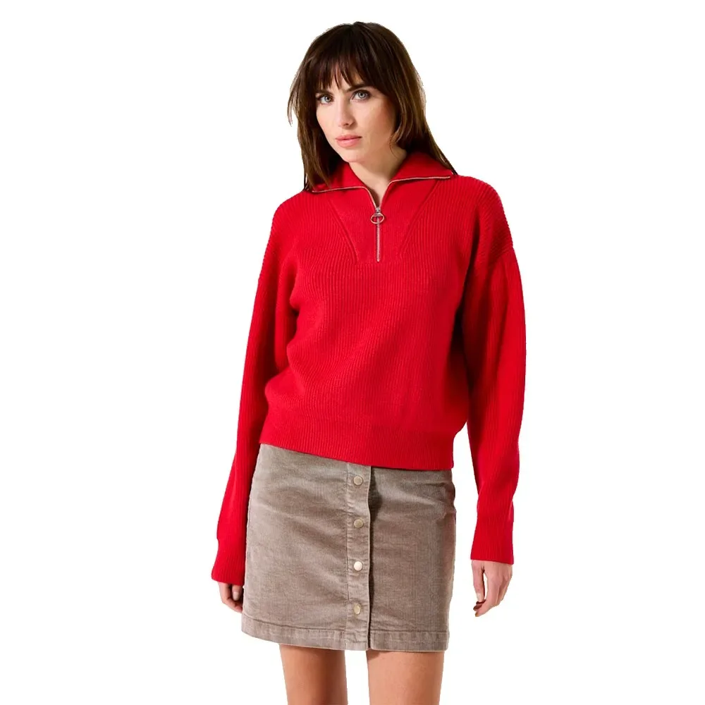 Pull à Demi-zip I50242 True Red 2XL - Garcia - FashionsVida