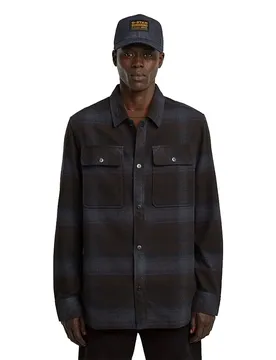 Camicia Overshirt Gpo Salute Arthur Check XL