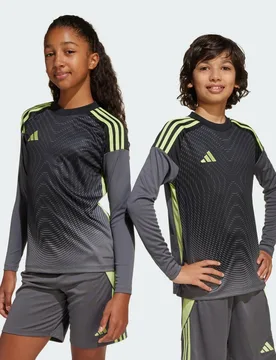Maglia Tiro 25 Competition Goalkeeper Long Sleeve Junior 9-10A Grey Five - Adidas - FashionsVida