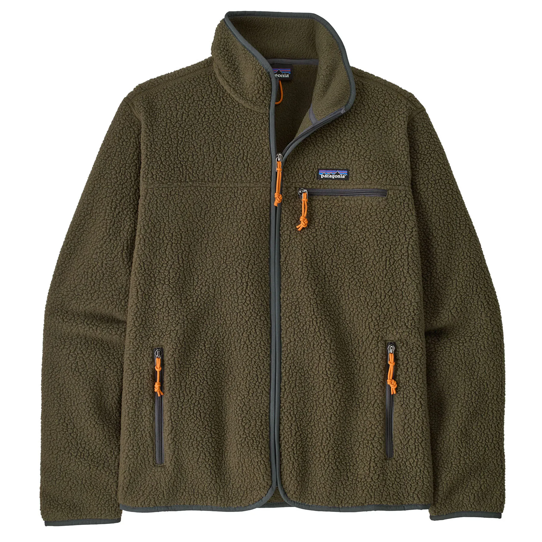 Mens Retro Pile Fleece Jacket - Basin Green - Patagonia - FashionsVida