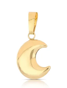 Ciondolo Luna Oro Giallo 18kt GL102520