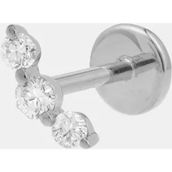 Piercing de oro y diamantes