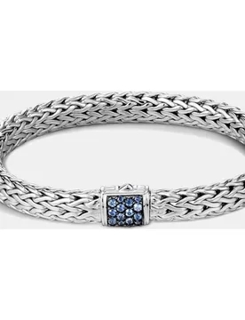 Pulsera Chain de plata y zafiro - John Hardy - FashionsVida