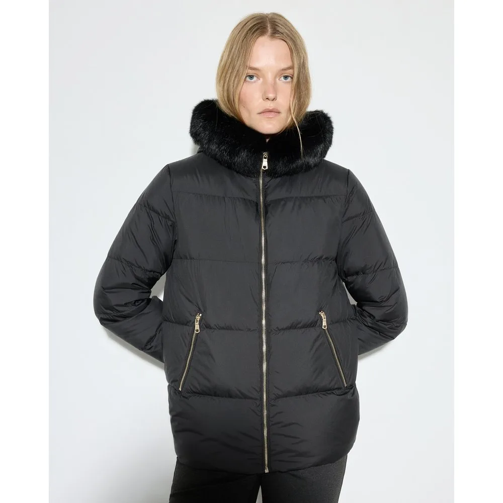 Plumífero corto liso de mujer - Woman El Corte Inglés - FashionsVida