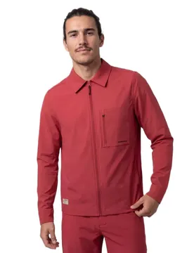 Camicia A Maniche Lunghe Stoneway Red