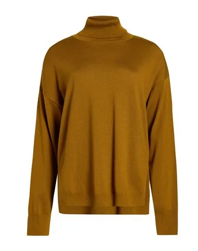 Rollkragenpullover Damen Senf 38,40 Damen - MEIMEIJ - FashionsVida