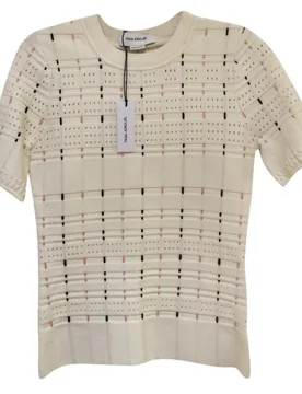Yigal Azrouel cream knit top - Yigal Azrouel - FashionsVida