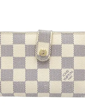 Damier Azur Portefeuille Viennois - Louis Vuitton - FashionsVida