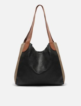 Misako Palatin bolso hobo Negro
