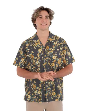 Chemise à Manches Courtes Dogpatch Camp Black 2XL