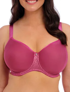 Womens Envisage Moulded Spacer Bra - Pink Polyamide - Size 36d - Fantasie - FashionsVida
