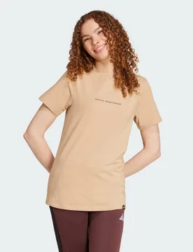 Codes Doodle Camp Graphic T-Shirt M Warm Sandstone - Adidas - FashionsVida