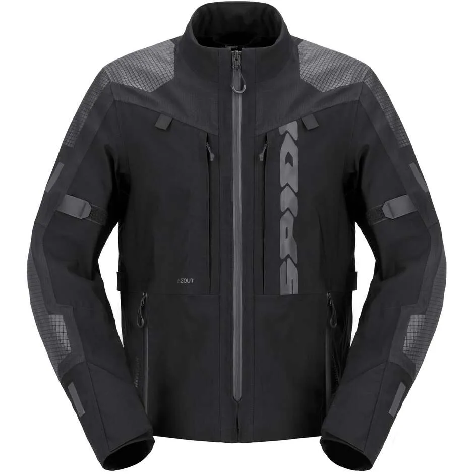 Giubbotto Moto FRONTIER PRO H2OUT Nero taglia 3XL - Spidi - FashionsVida