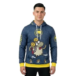 Felpa Con Cappuccio Kukuxumusu Bildot Trail Multicolour L