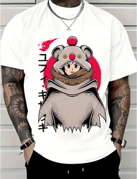 Yuffie Moogle Cape Final Fantasy Gift t shirt for RPG Gamer 100% cotton print Tee Short Sleeve Graphic clothes All size tops - Aliexpress - FashionsVida