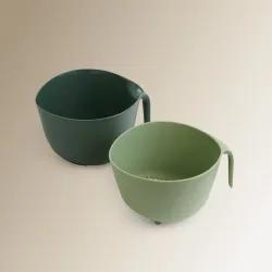 Escurridor de dos piezas