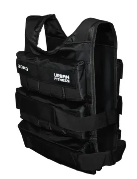 Verstellbare Gewichtswesten - Noir - unisex - Size: 30 kg