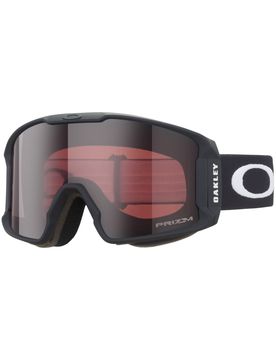 Skibrille Line Miner S Matte Black Prizm Garnet schwarz