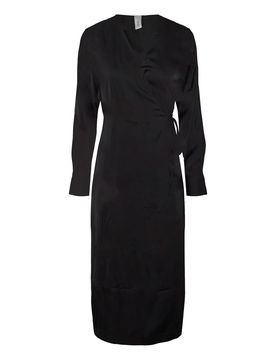 YAS Vestido 'PELLA' negro