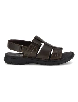 Sandali marroni in vera pelle 2617985 44 - PITTARELLO ECO - FashionsVida