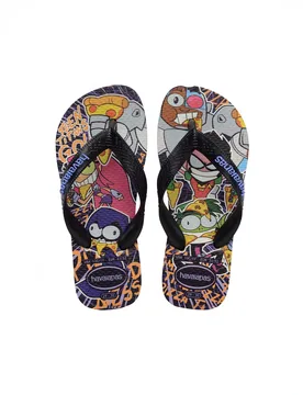 Top Warner nere con stampa Teen Titans Go - Havaianas - FashionsVida