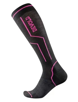 Calze A Compressione Merino Black EU 35-37