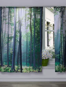 Vorhang "Wald", 140x140 cm - Home Deco - FashionsVida