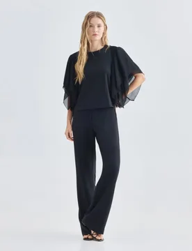 Boss - Pantalón largo ancho - Boss - FashionsVida