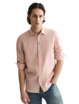 Chemise à Manches Longues 184570 Misty Rose L