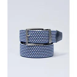Cinturón de hombre entrelazado